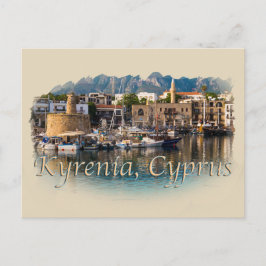 Kyrenia, Zypern: Hafen Postkarte