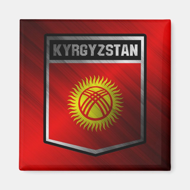 Kyrgyzstan Magnet (Vorne)