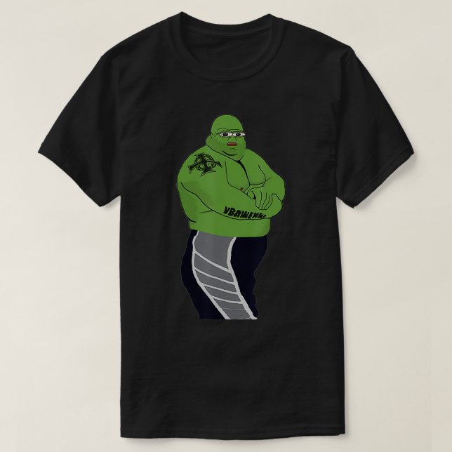 KYRIAKOS GRIZZLY GREEN BLOATMAXX T-Shirt (Design vorne)