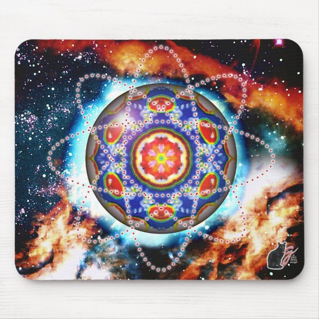 Kyron Orbz Kaleid Mousepad (Vorne)