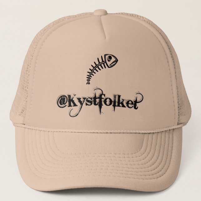 Kystfolket Twitter-Anhänger Kappen (Vorderseite)