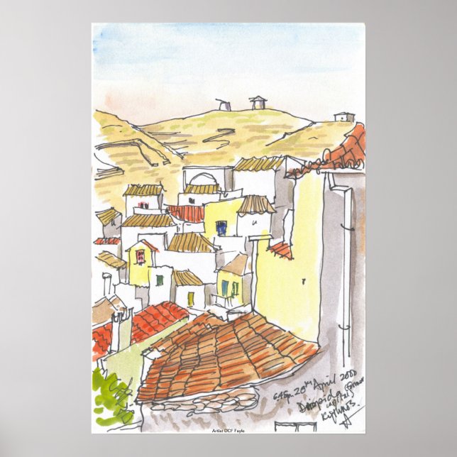 Kythnos Greece Poster (Vorne)