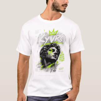KYVRO Neon-Graffiti-Streetwear-T-Shirt T-Shirt