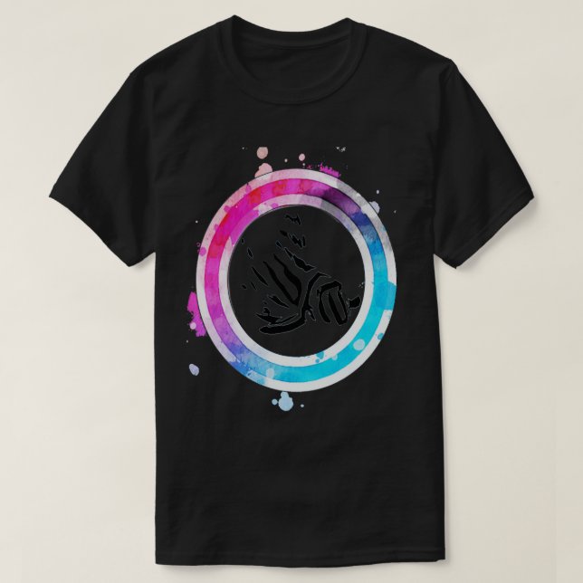 L046 Zebra Pleco 1 T-Shirt (Design vorne)