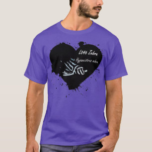 L046 Zebra Pleco Liebe T-Shirt