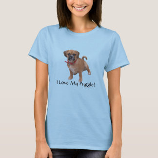 l1, ich Liebe mein Puggle! T-Shirt