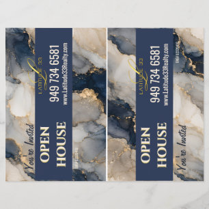 L33 Open House Einladung zum Personalisieren Flyer