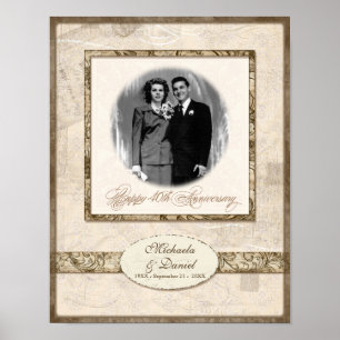 L744B 11x14 personalisiertes w Foto des Poster