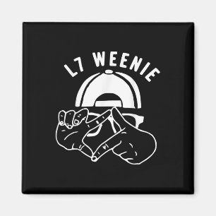 L7 Würstchen Baseball Softball-Jahresappareal Magnet