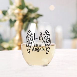 L.A. Wings Shotglas Weinglas Ohne Stiel