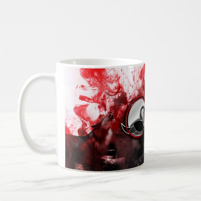 L.Ann Logo-Tasse Kaffeetasse (Links)