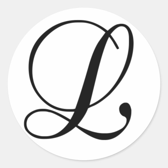 L Aufkleber (Vorderseite)