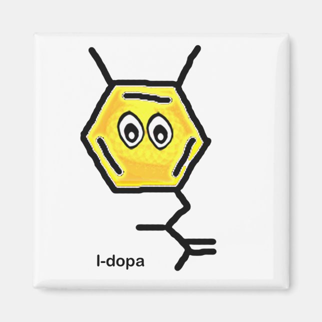 L-Dopa Magnet (Vorne)