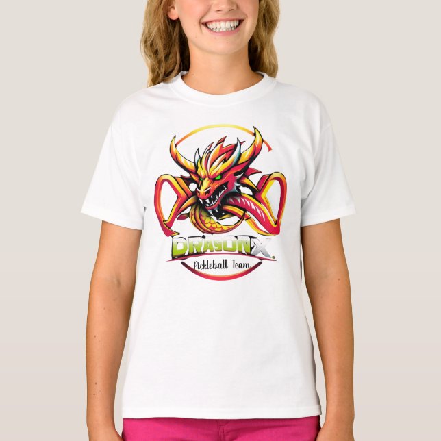 l Drachen X Pickleball Team T-Shirts (Vorderseite)