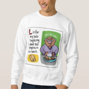 L est pour Lumpia Crewneck Sweatshirt