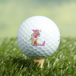 L Floral Golfball