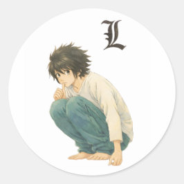 L Ghibli Runder Aufkleber