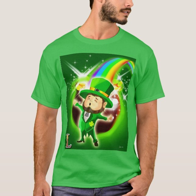L is For Leprechaun T-Shirt (Vorderseite)
