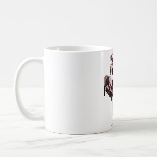 L ist für Lappet Faced Vulture geeignet Kaffeetasse (Links)