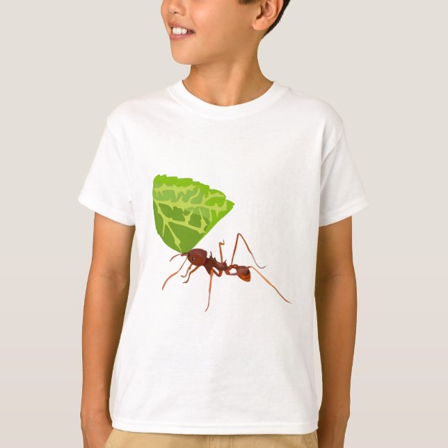 L ist für Leafschneider Ant T-Shirt (Vorderseite)