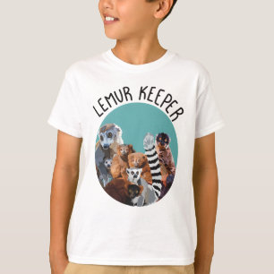 L ist für Lemur Keeper T-Shirt