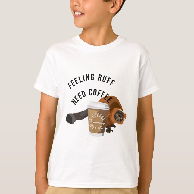 L ist für Lemur T-Shirt (Vorderseite)