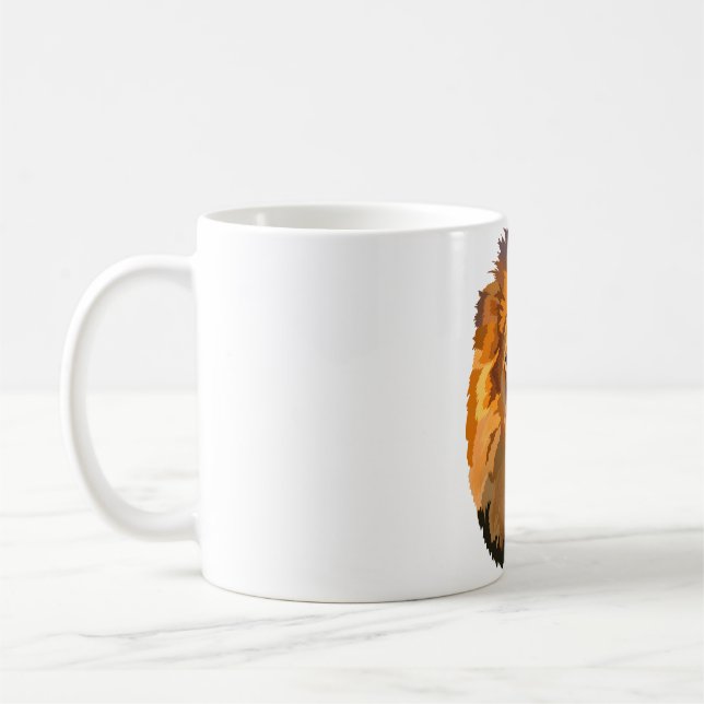 L ist für Lion Kaffeetasse (Links)