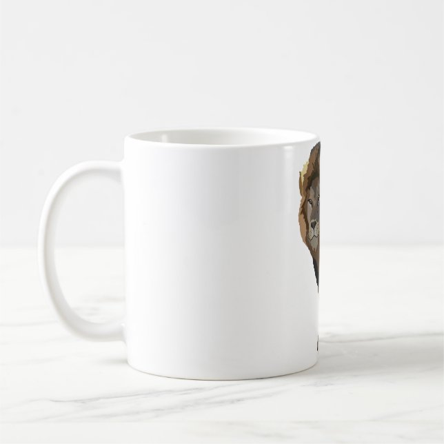 L ist für Lion Kaffeetasse (Links)