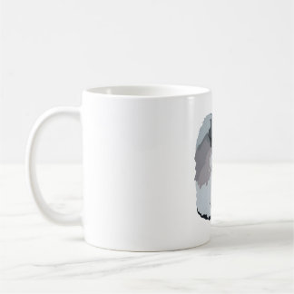L ist für Lion Tail Macaque Kaffeetasse
