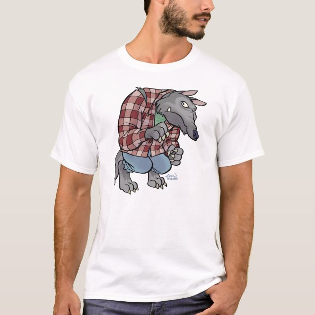 L ist für Lycanthrope T-Shirt (Vorderseite)