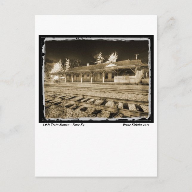 L&N Passagierlager Postkarte (Vorderseite)