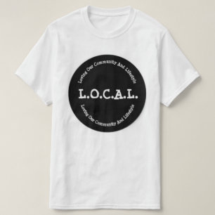 L.O.C.A.L. Le T-shirt des hommes classiques
