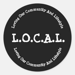 L.O.C.A.L. Sticker Decal
