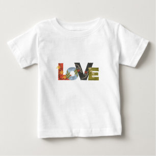 L O V E Baby White T - Shirt