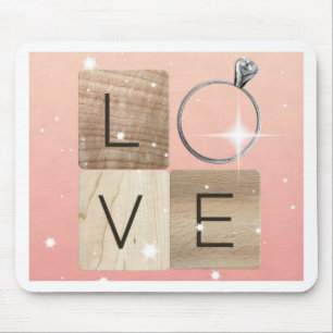 L-o-v-e Tiles Mousepad
