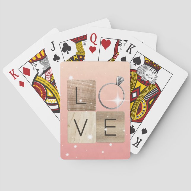 L-o-v-e Tiles Spielkarten (Rückseite)
