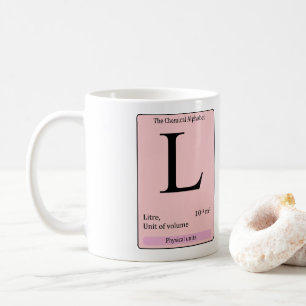 L première tasse de l'alphabet chimique