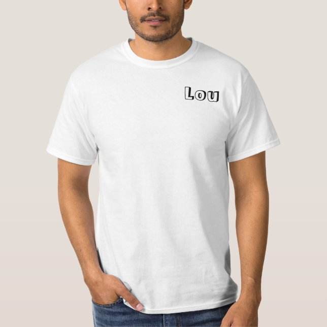 L T-Shirt (Vorderseite)