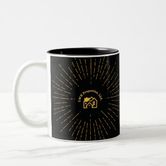 L.W.H.-Eigenschaften Burst-Logo Zweifarbige Tasse
