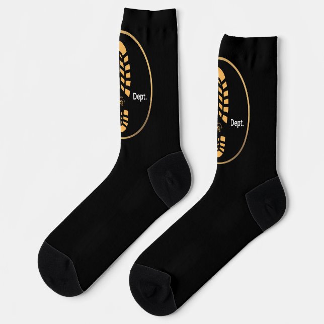 L.W.H. Eigenschaften, LLC-Monogramm Socken (Linkes Detail)