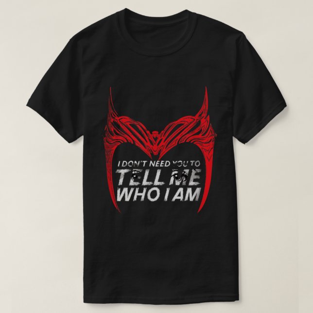 l WandaVision Scarlet Hexe Zitat T-Shirt (Design vorne)