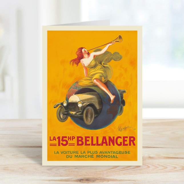 La 15 hp Bellanger | Leonetto Cappiello Karte (Von Creator hochgeladen)