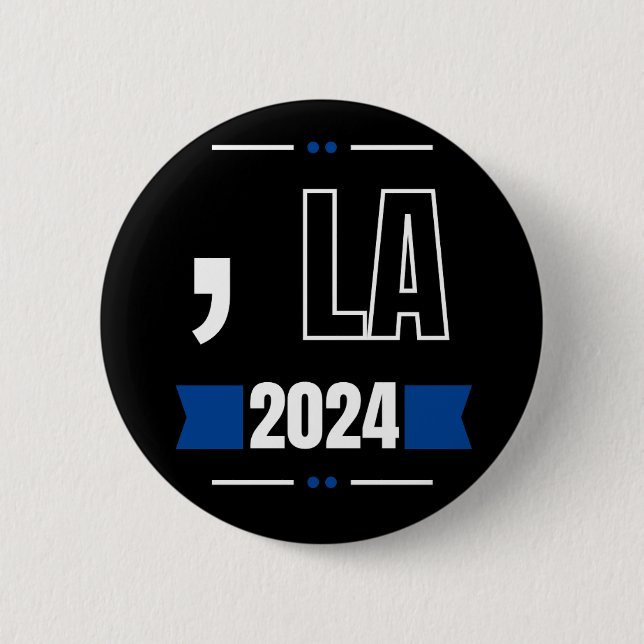 , La 2024 Button (Vorderseite)