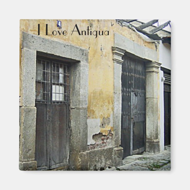 La Antigua 1 Magnet (Vorne)