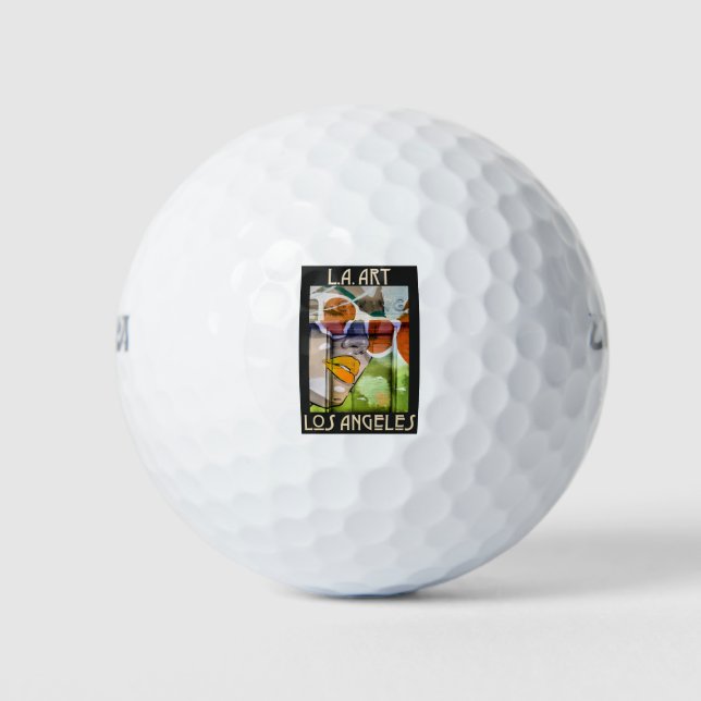 LA Art2 Golf Ball (Vorderseite)