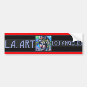LA Art Autoaufkleber
