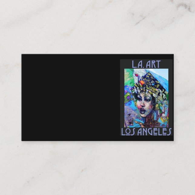 LA Art Business Card Visitenkarte (Vorderseite)