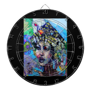 LA Art Dart Board Dartscheibe