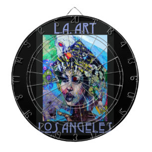LA Art Dart Board Dartscheibe