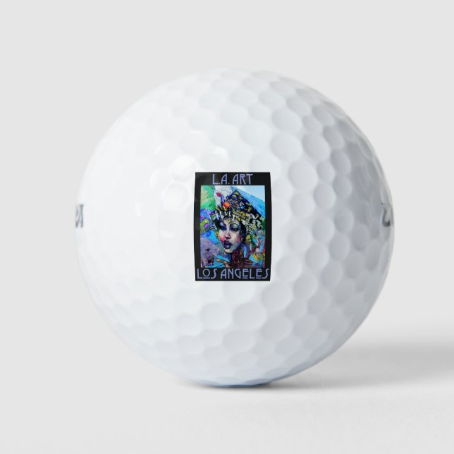 LA Art Golf Ball (Vorderseite)